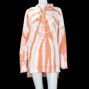 NWT Young Fabulous & Broke Tie Dye Hi-Low Hoodie
